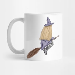 Broom Witch Mug